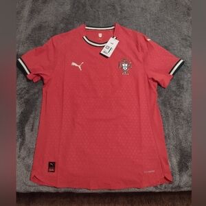 Puma Portugal 2025 Player Version Home Jersey